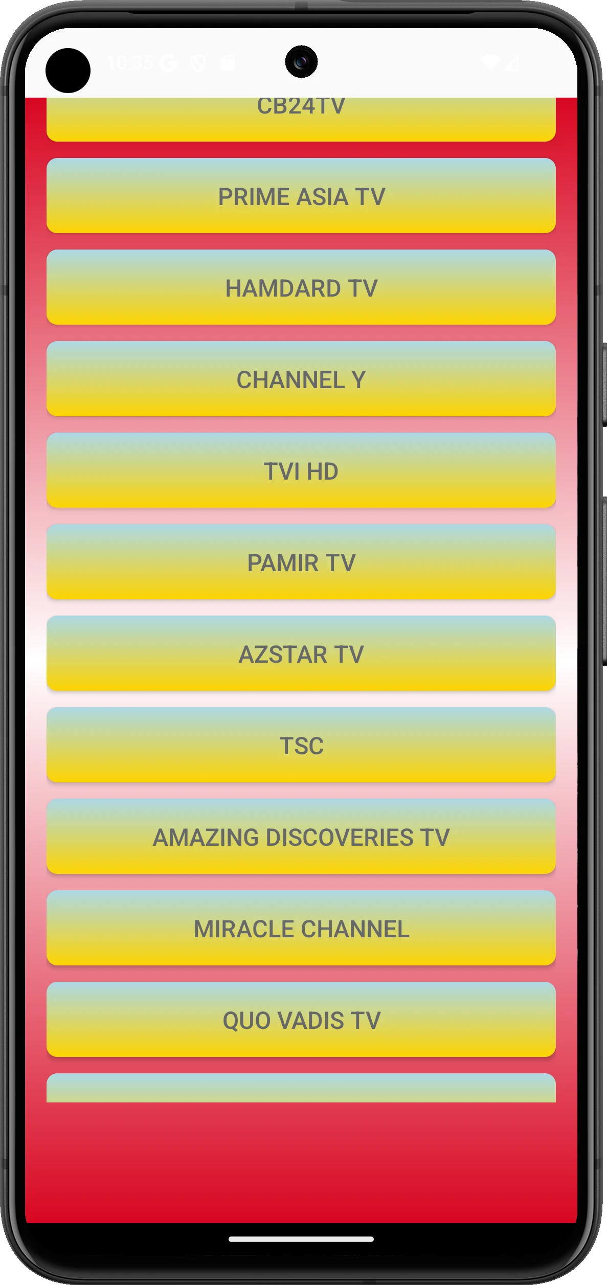 Canada Live TV screenshot